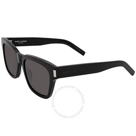 Saint Laurent Black Square Unisex Sunglasses SL 560 001 54